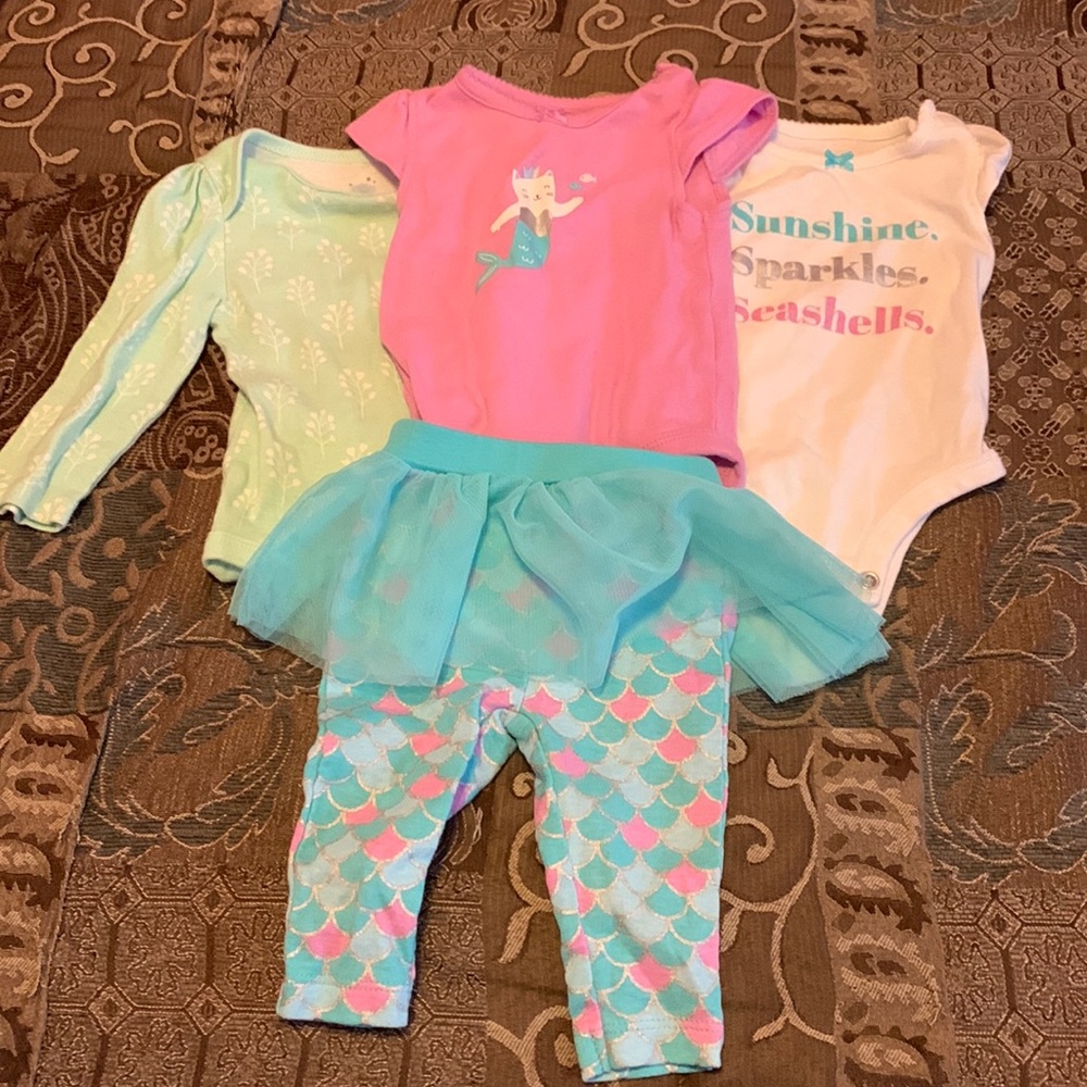 3 Month Mermaid Set